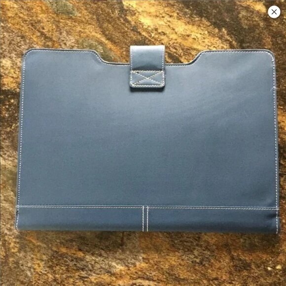 Two Targus Blue Twill Laptop Sleeve For 15" MacBook Pro NWOT - Picture 6 of 16